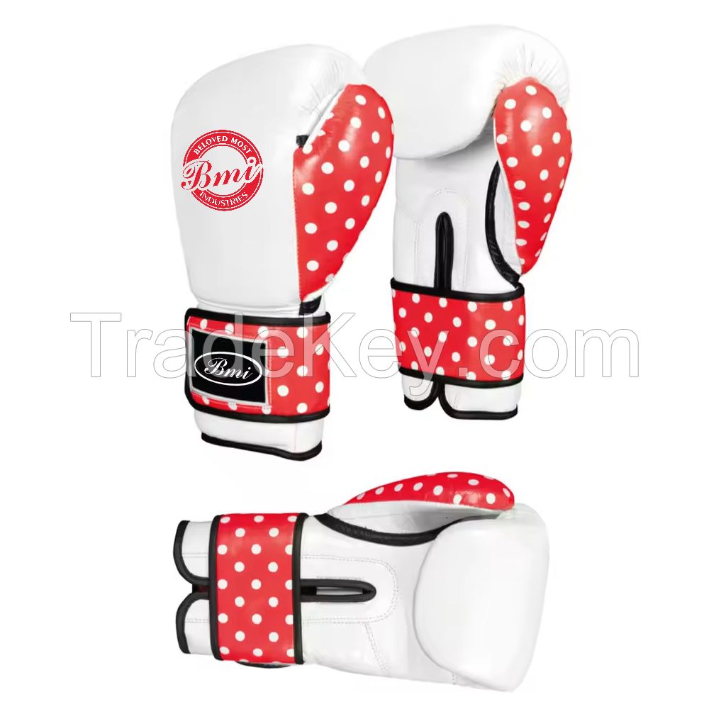 Professional Fight Training Custom Logo Boxing Gloves