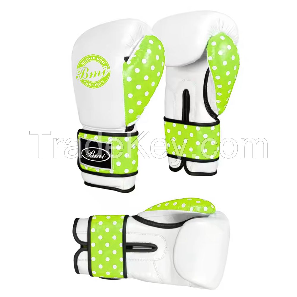 Professional Fight Training Custom Logo Boxing Gloves