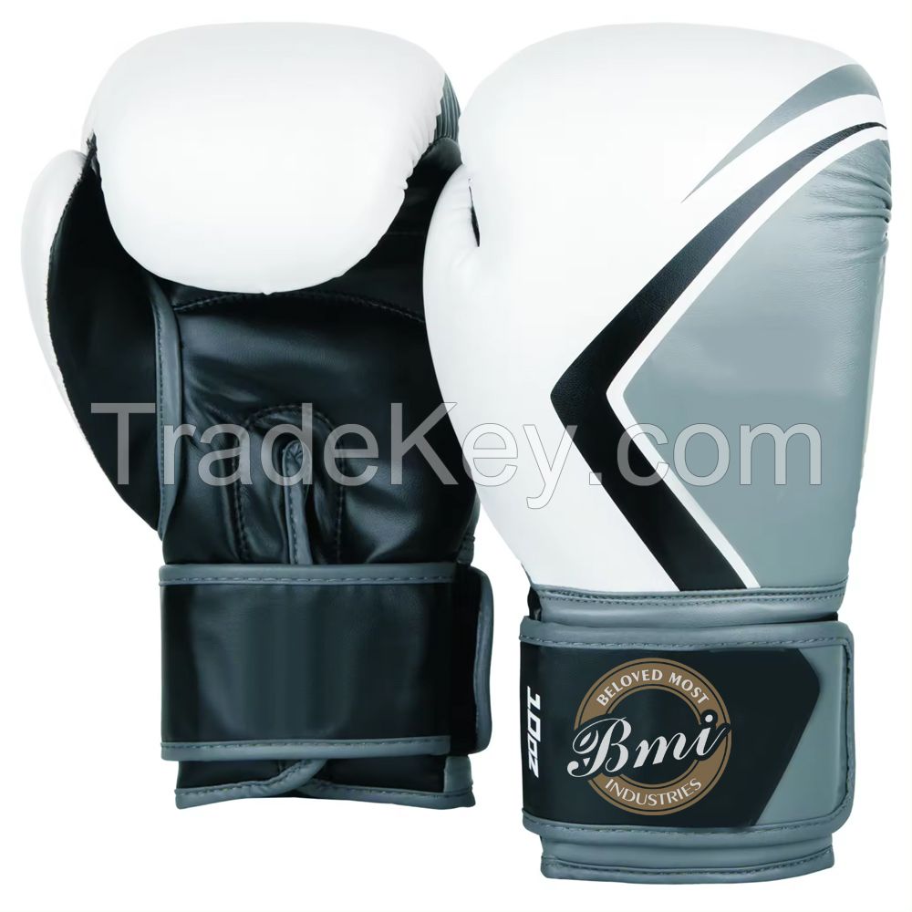 High Quality Leather Molded Foam Training Boxing Gloves