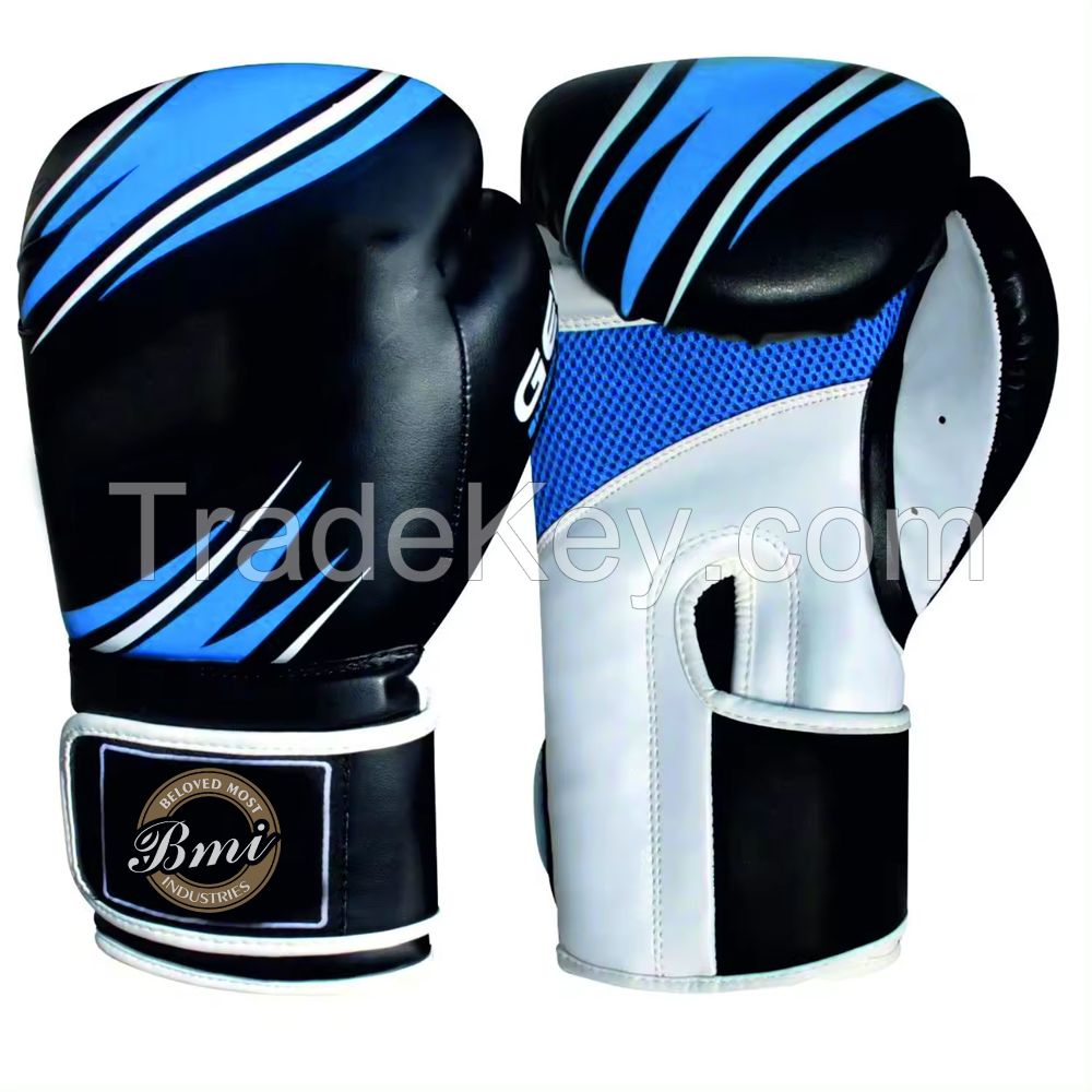 High Quality Leather Molded Foam Training Boxing Gloves