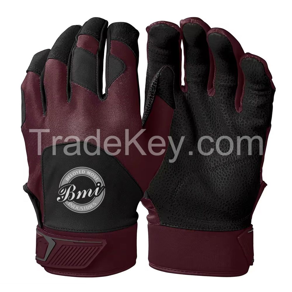 Pro Washable Softball Baseball Gloves Non-Slip Baseball Batting Gloves