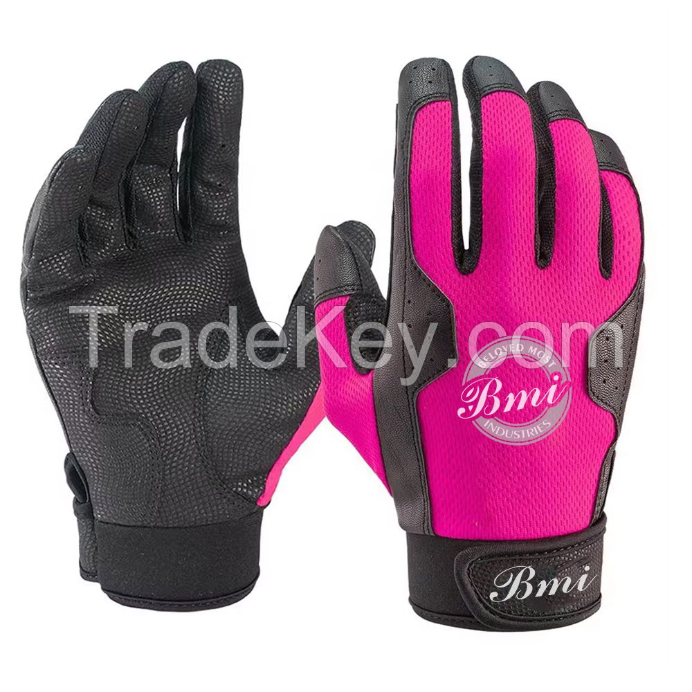 Professional Bruce Bolt Quality Made Baseball Batting Gloves