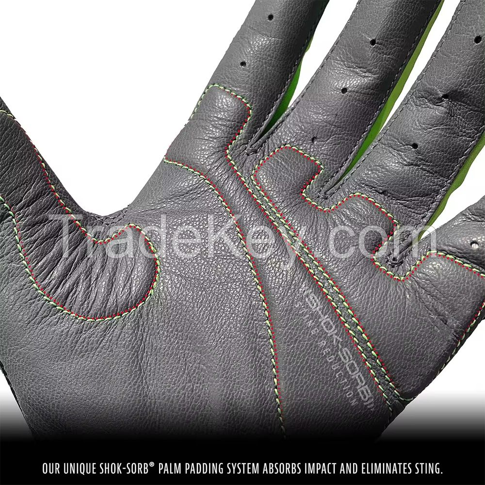 Best Anti Slip Grip Breathable Baseball Batting Gloves