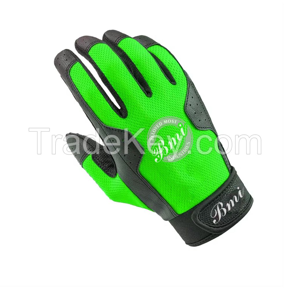 100% Original Cowhide Leather Baseball Batting Gloves