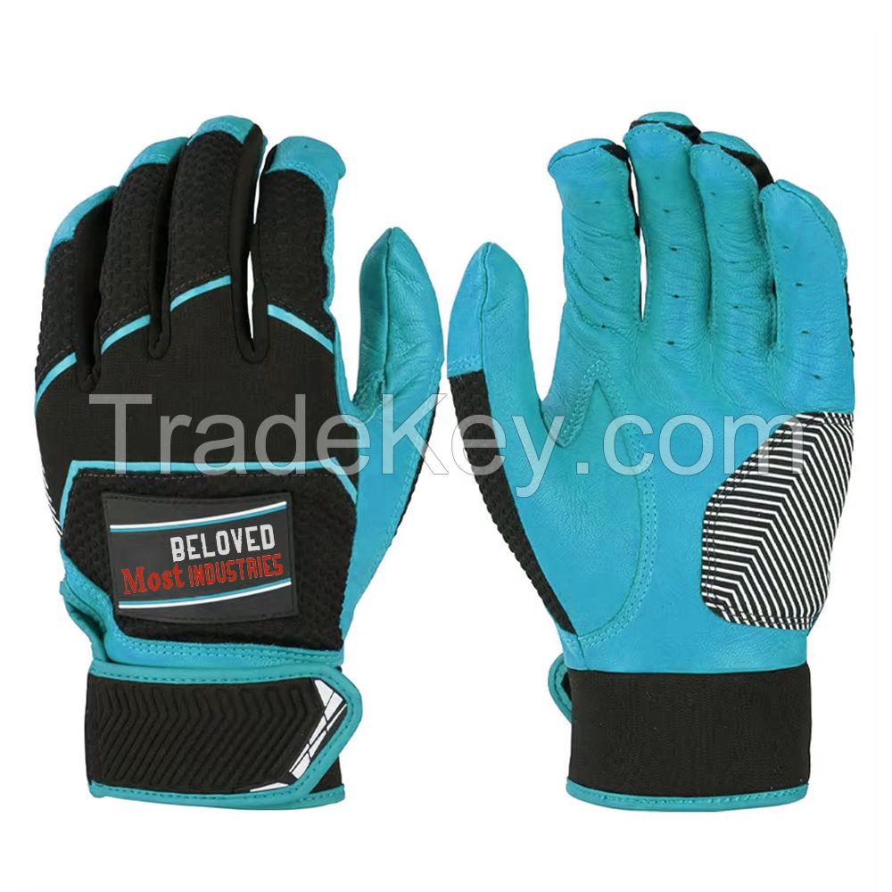 Best Quality Baseball Batting Gloves Breathable Customized Batting Gloves