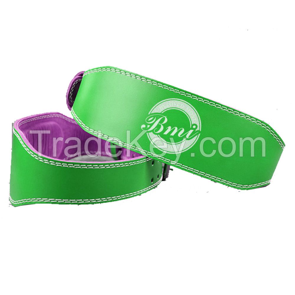 Latest Design Heavy Duty Customized Color & Size Leather Gym Weightlifting Belt