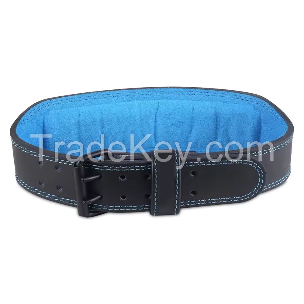 Power Lifting Genuine Leather Gym Belts