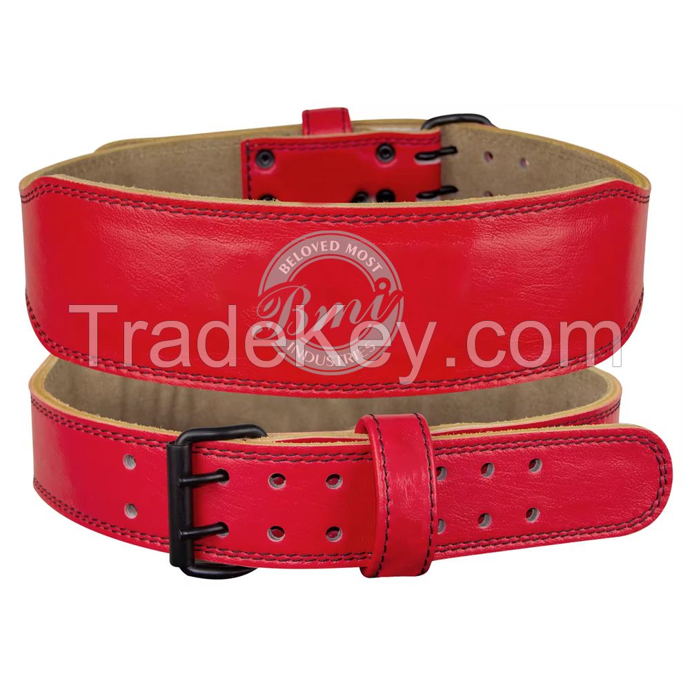 Back Support Heavy Weightlifting Leather Belt