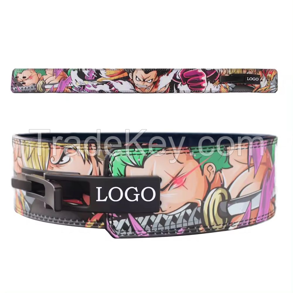 New Arrival Anime Print Weight Lifting Belt