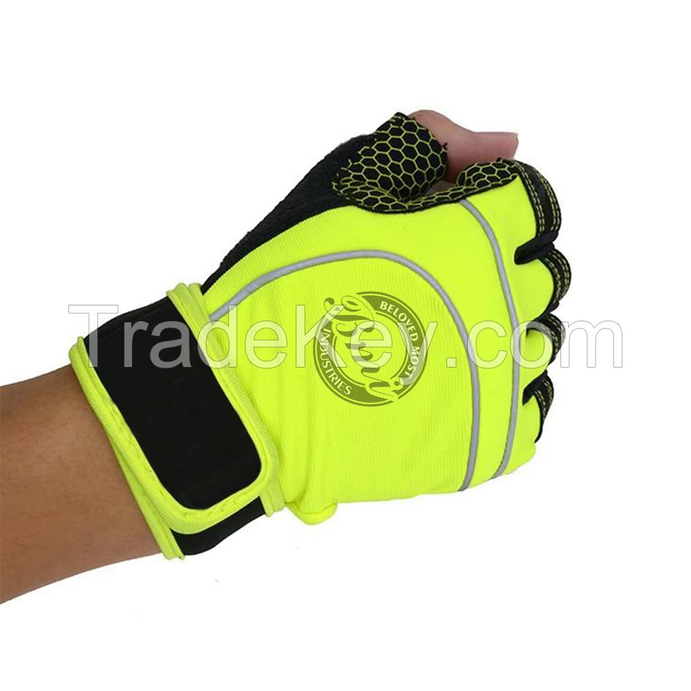 Training Weightlifting Breathable Half Finger Gel Cycling Glove