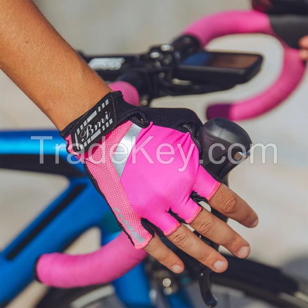Unisex Half-Finger Racing Gloves Anti-Slip Breathable Mountain Bike glove
