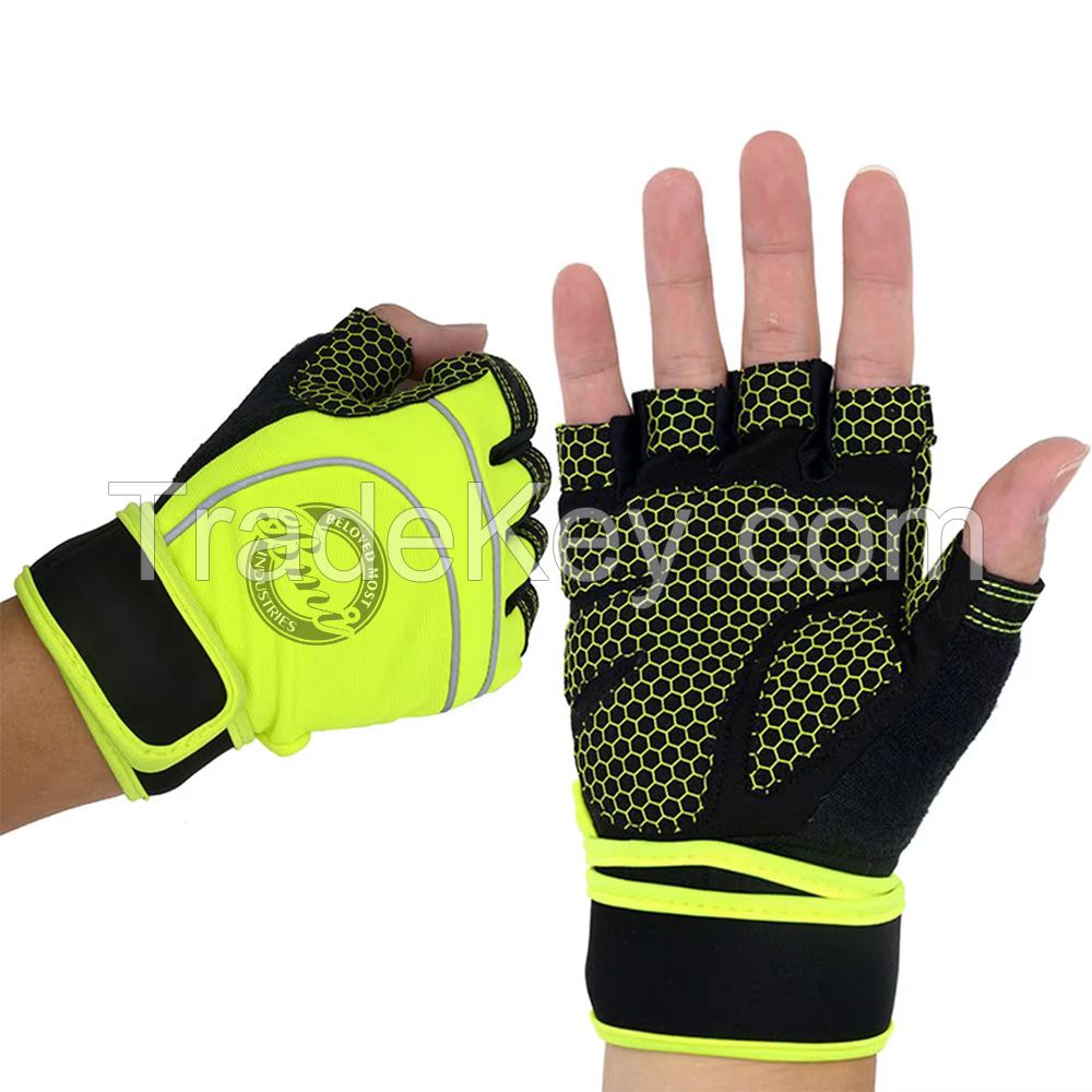Hot Selling Low Price Half Finger Cycling Gloves