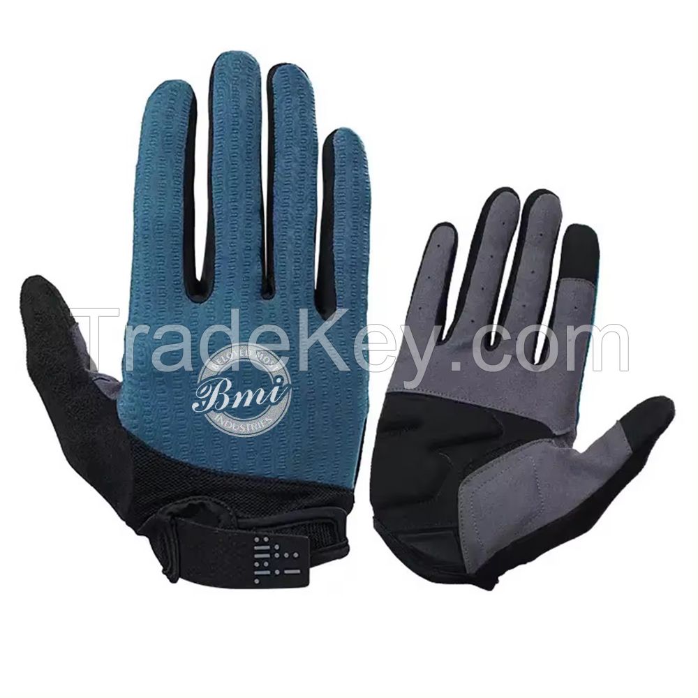 Custom Cycling Gloves Full Finger Motorcycle Bicycle Gloves