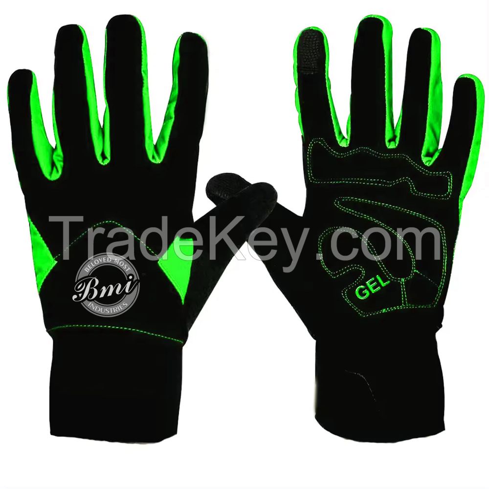 Best Selling Full Finger Cycling Gloves Anti-Slip Anti-sweat