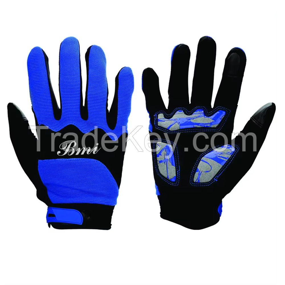 Top Selling High Quality Anti-slip Full Finger Touch Screen Bike Gloves