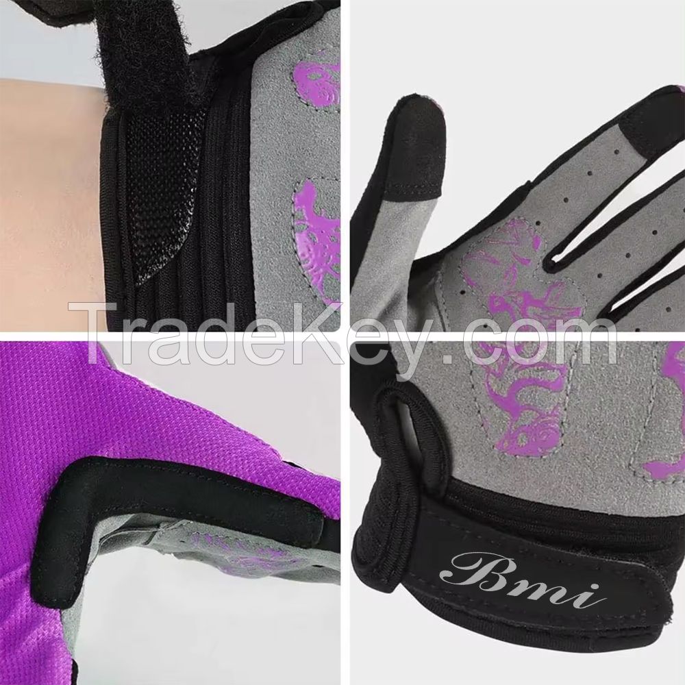 Anti Slip Palm Padded Mtb Bicycle Road Racing Glove