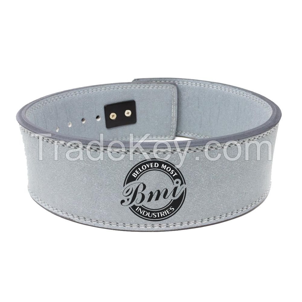 Custom Color Genuine Leather Weightlifting Lever Belt