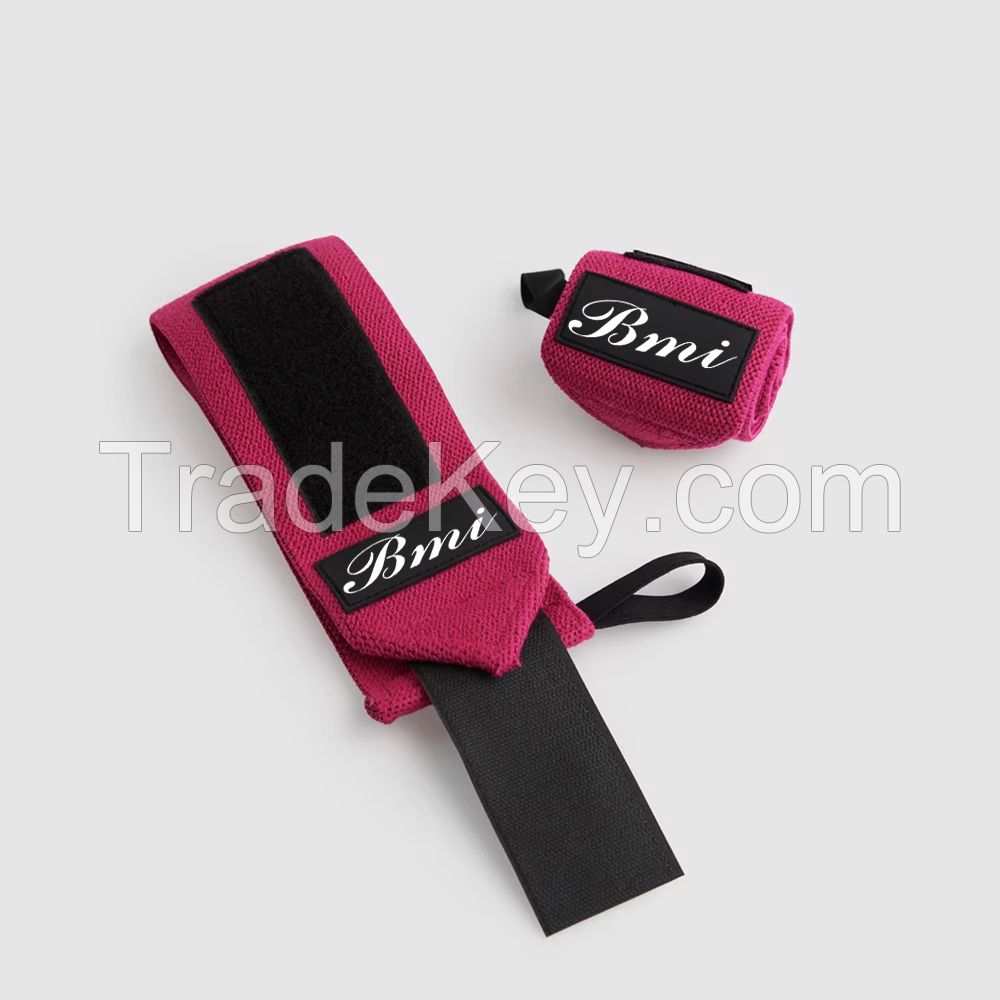 New Design Professional Weightlifting Training Wrist Wraps with Thumb Loop