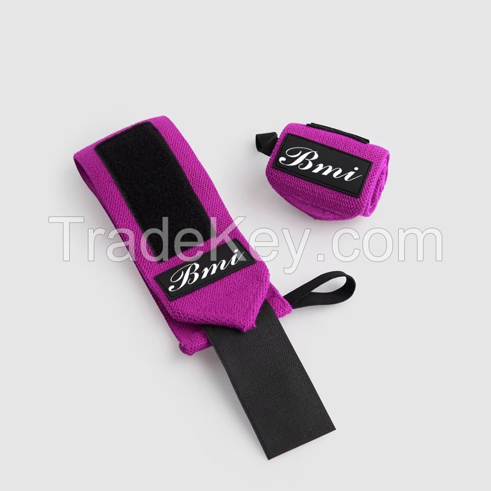 New Design Professional Weightlifting Training Wrist Wraps with Thumb Loop