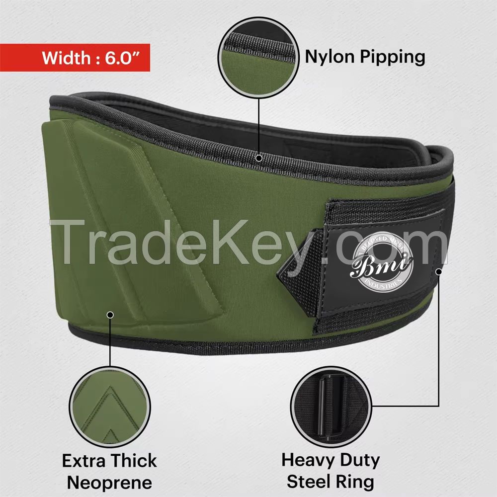 Wholesale Self Locking Nylon Weightlifting Belt Gym