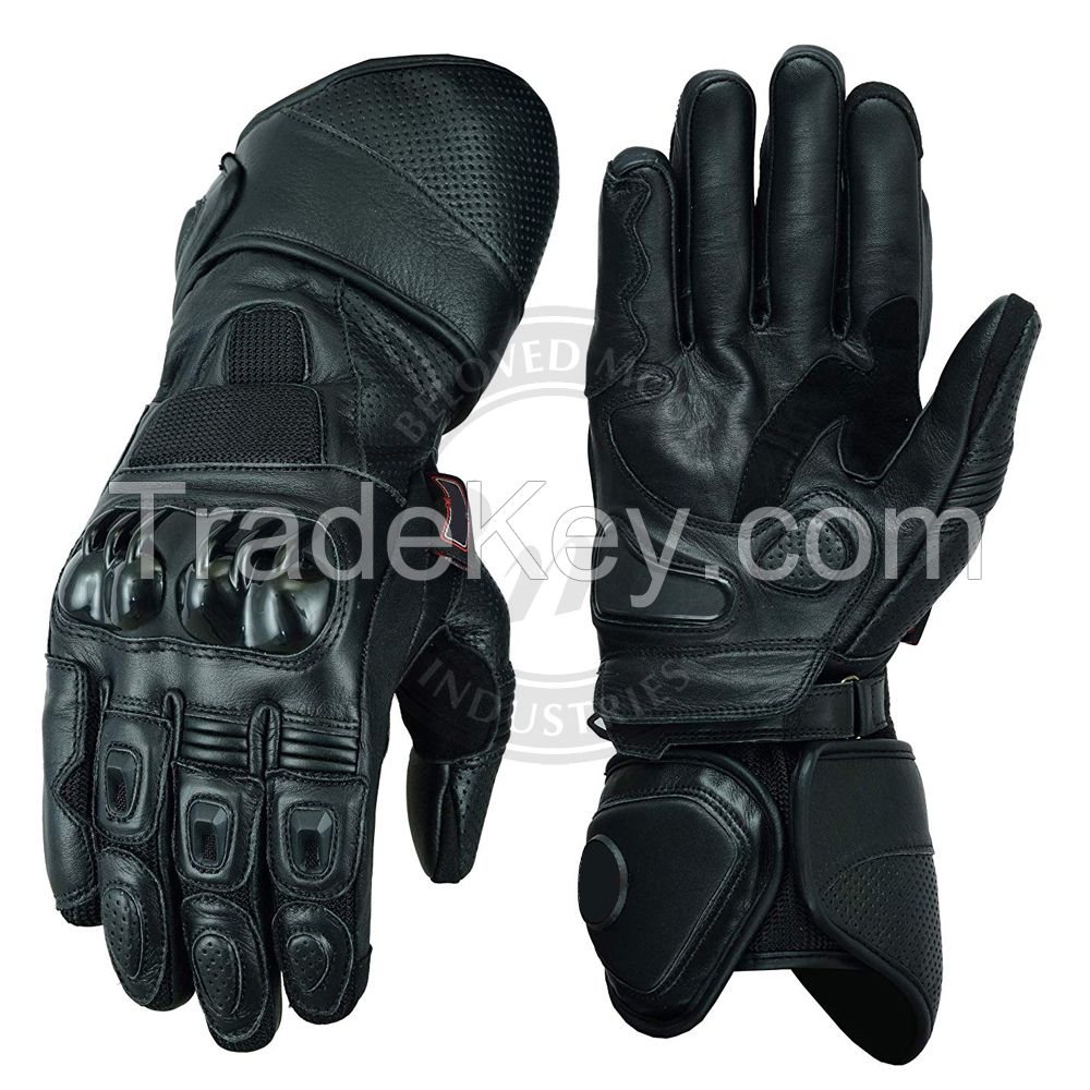 Outdoor Sports Full Finger Motorbike Gloves Custom Logo & Design Motorcycle Gloves Anti-Slip