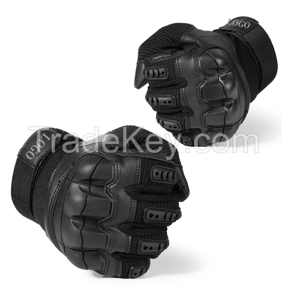 Summer Winter Men Motorbike Riding Touchscreen Leather Gloves Motocross Racing Gloves Anti - Fall Riding Glove