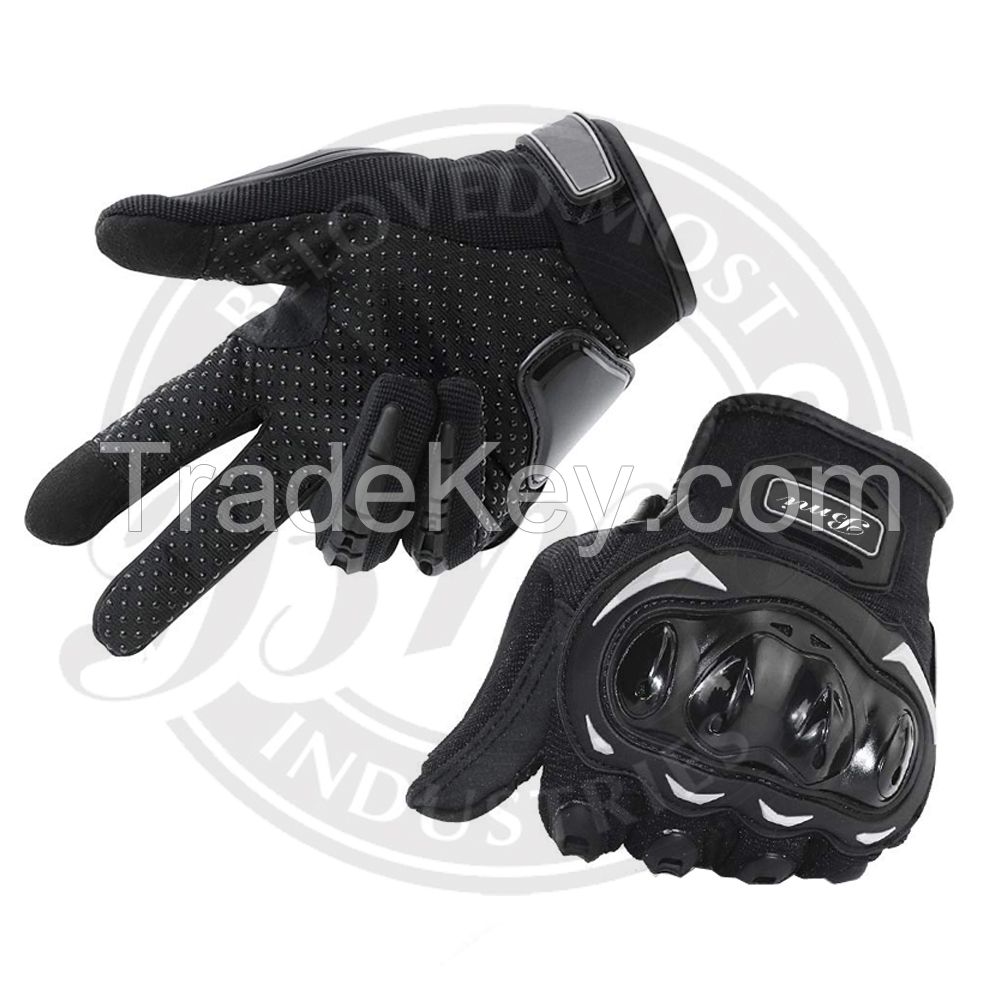 Summer Winter Men Motorbike Riding Touchscreen Leather Gloves Motocross Racing Gloves Anti - Fall Riding Glove