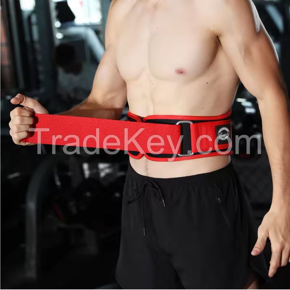 Customized Logo Nylon Powerlifting Weightlifting Strength Strong Stitching Non-Slip