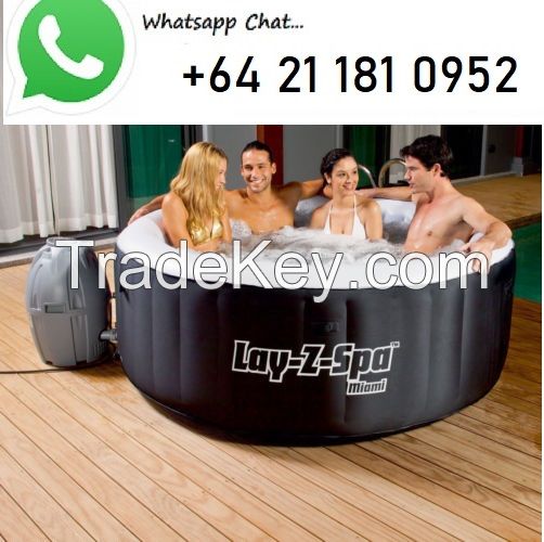 BESTWAY LAY Z SPA MIAMI AIRJET INFLATABLE HOT TUB MODEL 2-4 PERSON