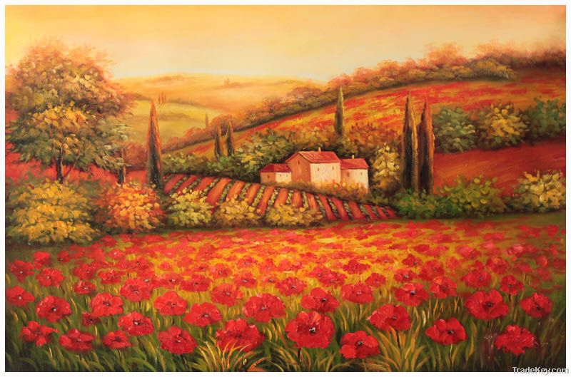 Poppy paintings