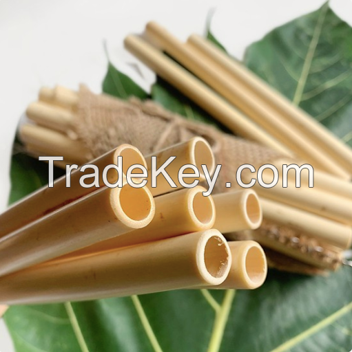 Vietnamese Bamboo drink straw