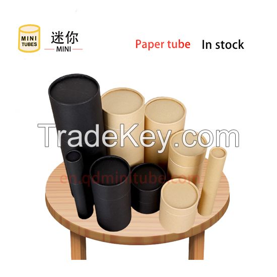 Custom Full Colors Package Printing Cardboard Round Gift Box Paper Tube With Lid