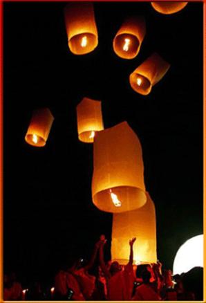 sky lantern, himmels lantern, UFO balloon, sky lantern, flying lantern, wis