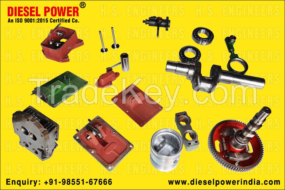 Diesel Generator Spare Parts manufacturers exporters in India Punjab Ludhiana