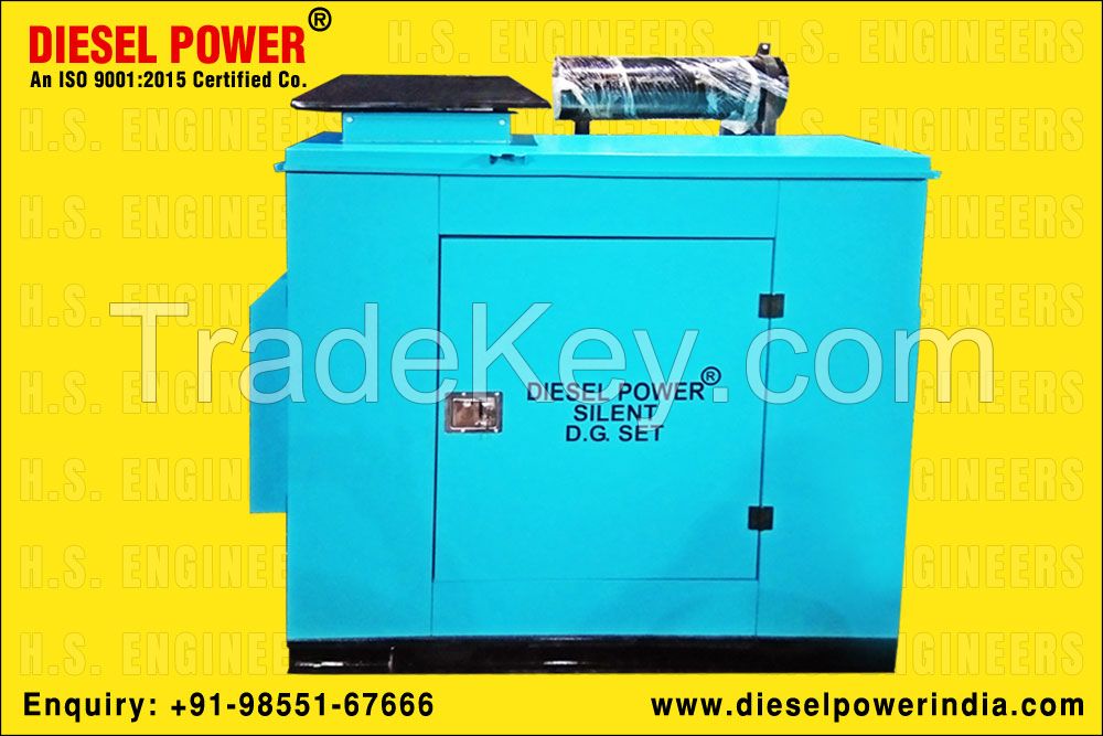 Diesel Engine Generator Set 10KVA manufacturers exporters in India 