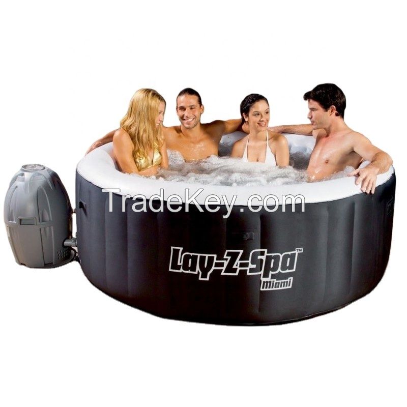 BESTWAY LAY Z SPA MIAMI AIRJET INFLATABLE HOT TUB MODEL 2-4 PERSON