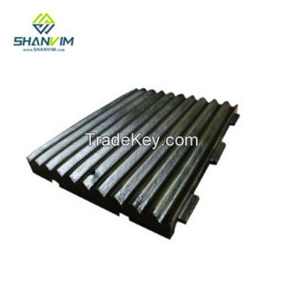 CT3254 High Manganese Steel 18 Crusher Swing Plates Jaw Plate for Crusher