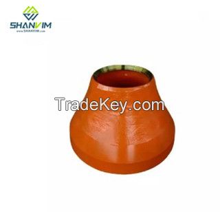 High Manganese Mantle Concave for Cone Crusher