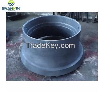 High Manganese Mantle Concave for Cone Crusher