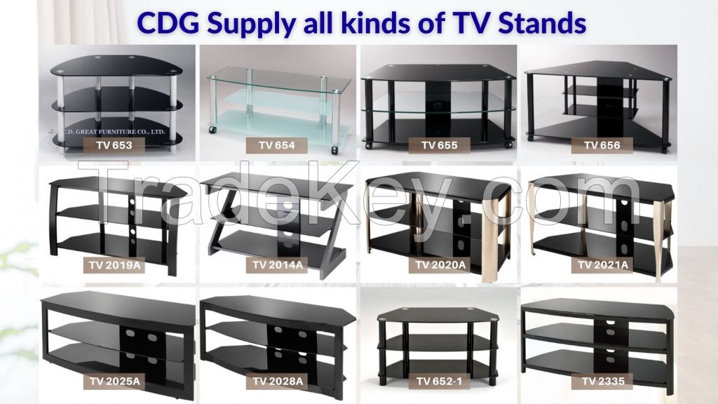 Glass TV Stand