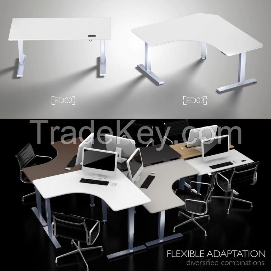 Electronic Height Adjustable Table Frame