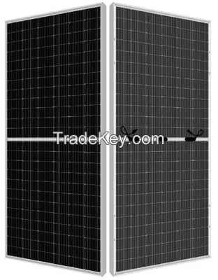 144 Cell Perc Mono Double Glass Bifacial Solar Panels On Roof 9BB M6 440 Watt 430W 435W