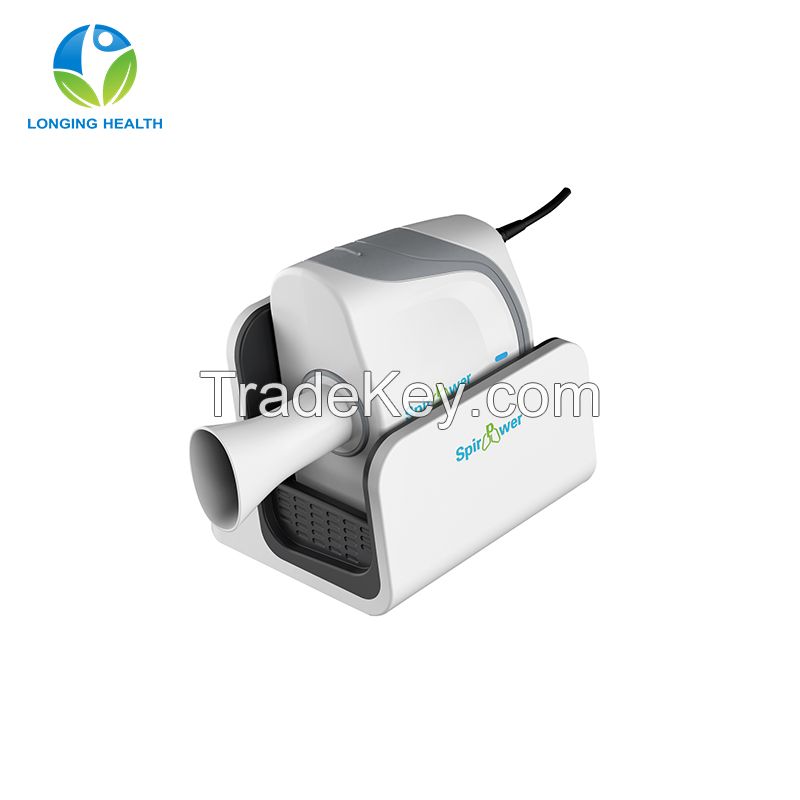 2021 high quality portable respiratory incentive ultrasonic spirometer Pulmonary Function test device