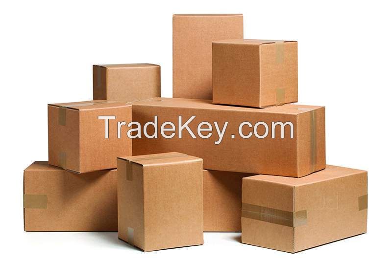 corrugated shipping mailing box