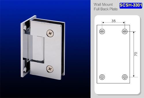 Shower hinge