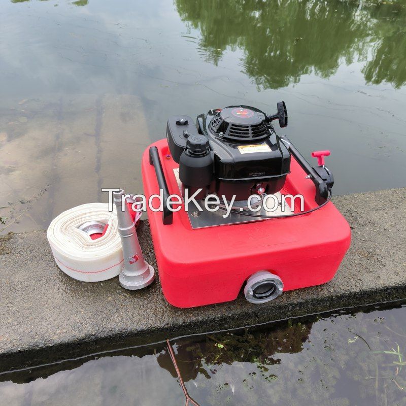 5.5hp Portable Floating Ship Boat Fire Water Pump With Honda Gxv160