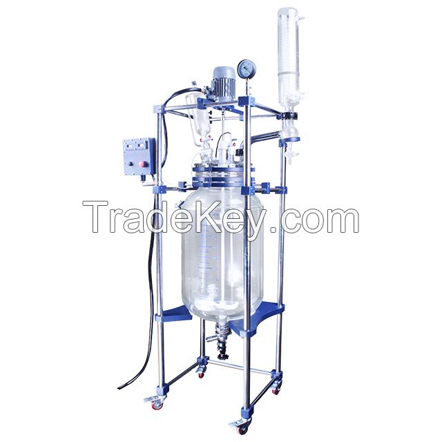 100-200 Explosion-proof Jacketed Glass Reactor