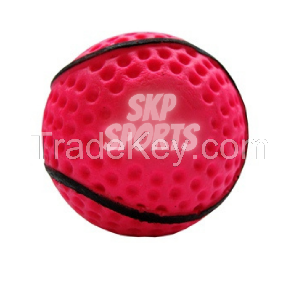 Dimpled All Weather Ball Pink/Orange/Yellow Sliotar