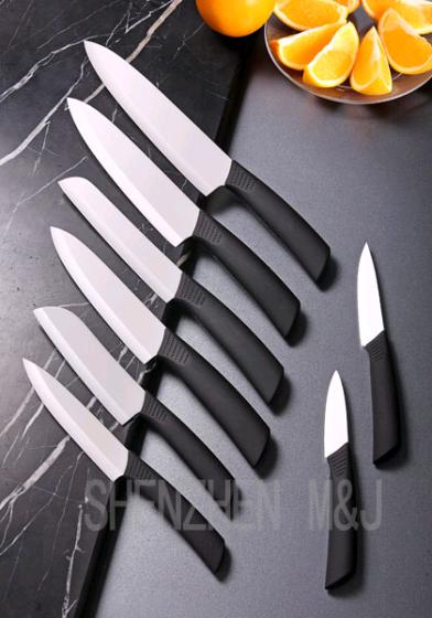 White Ceramic Knife (Gastronomy series)