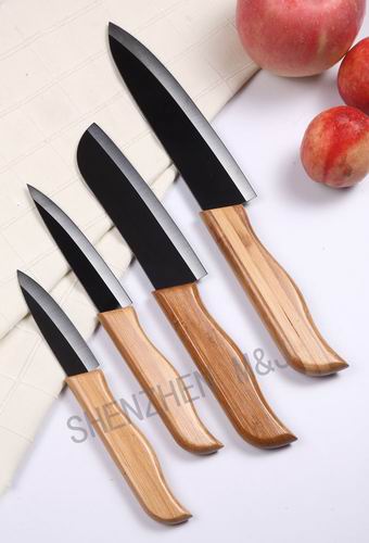 Black mirror ceramic knife (Classic series)